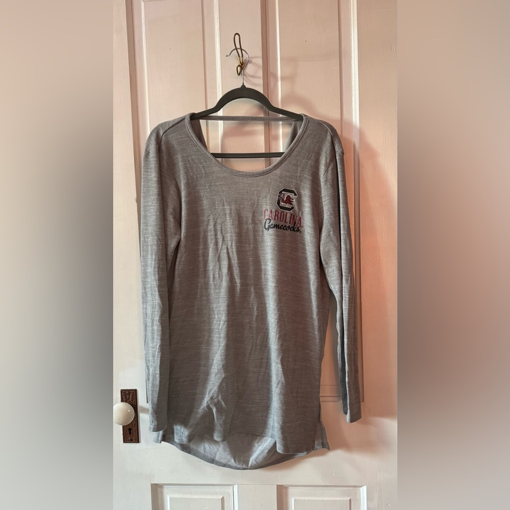 Rivalry Threads Gray Long Sleeve CAROLINA GAMECOCKS Tee
